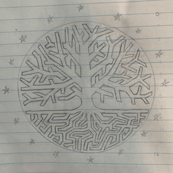 Original Chill tree sketch