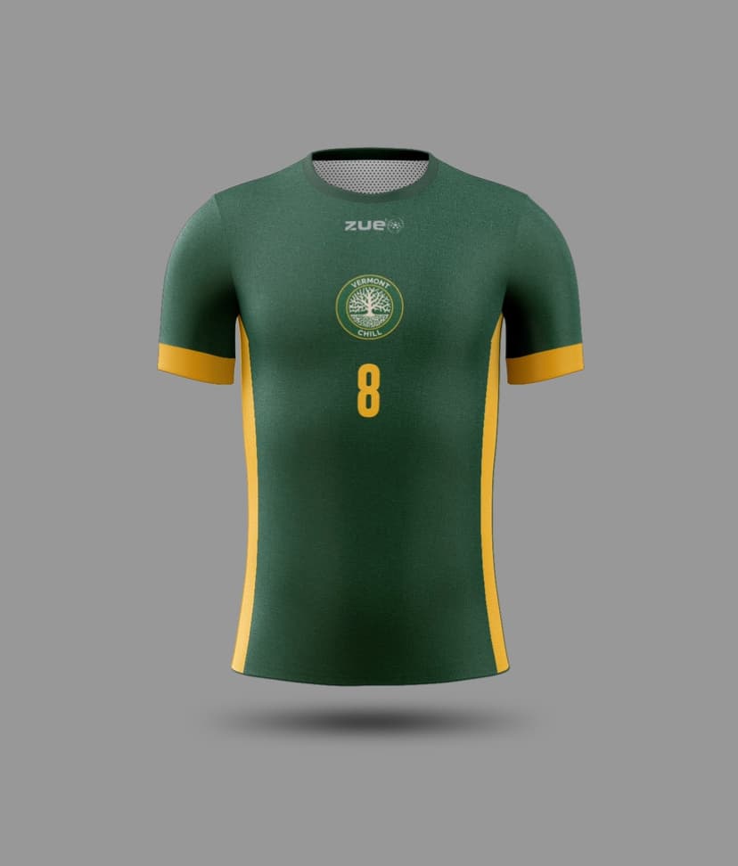 Jersey mockup — dark