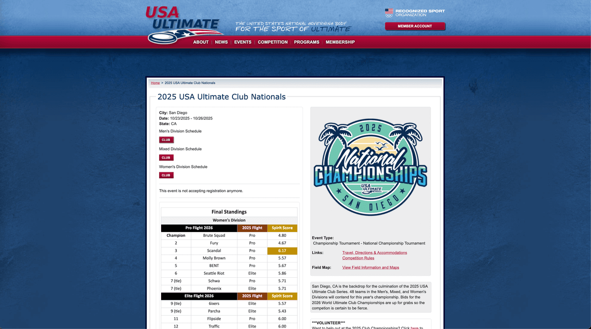 Step 2: Navigate to Event Page