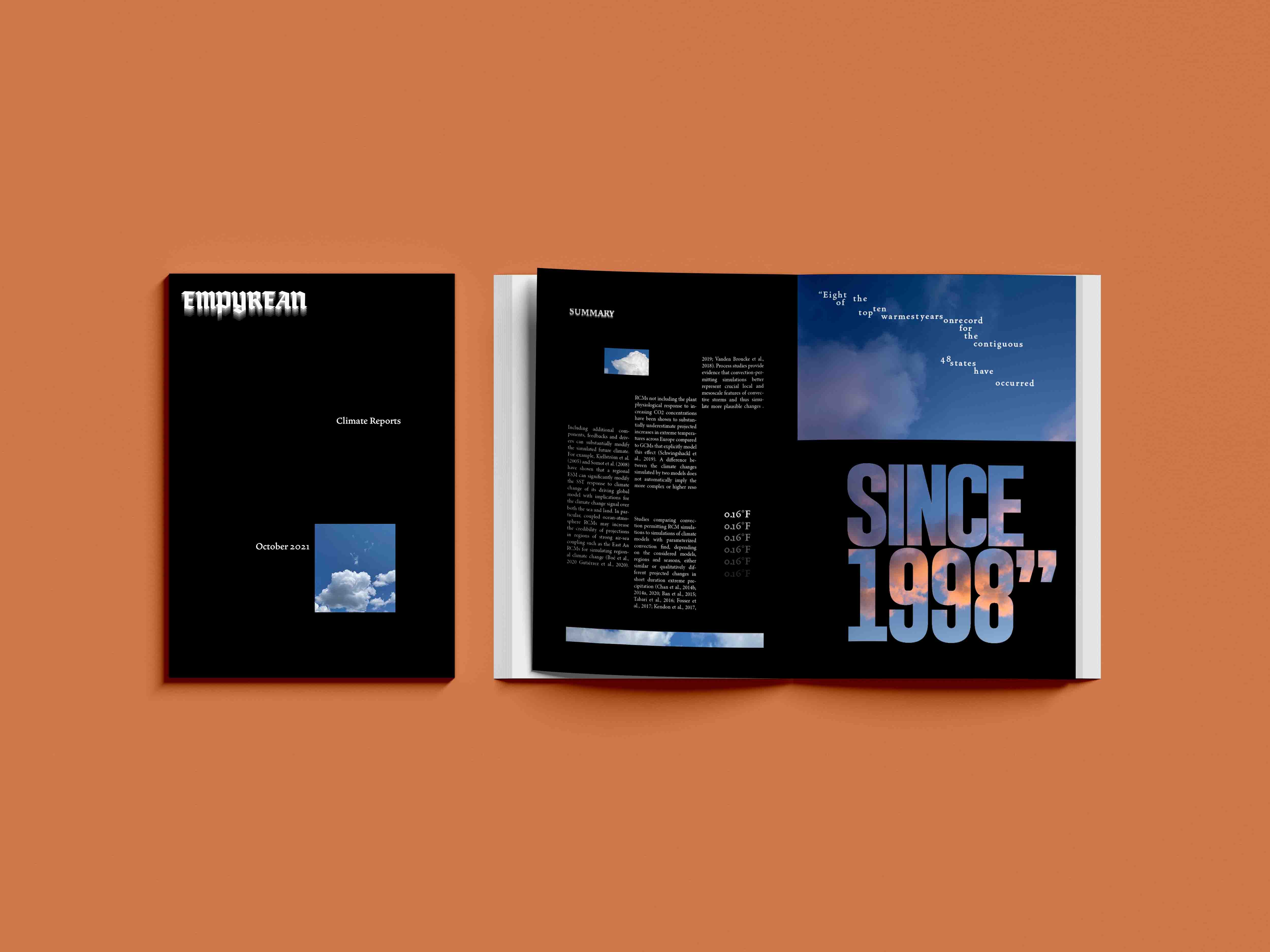 Magazine poster